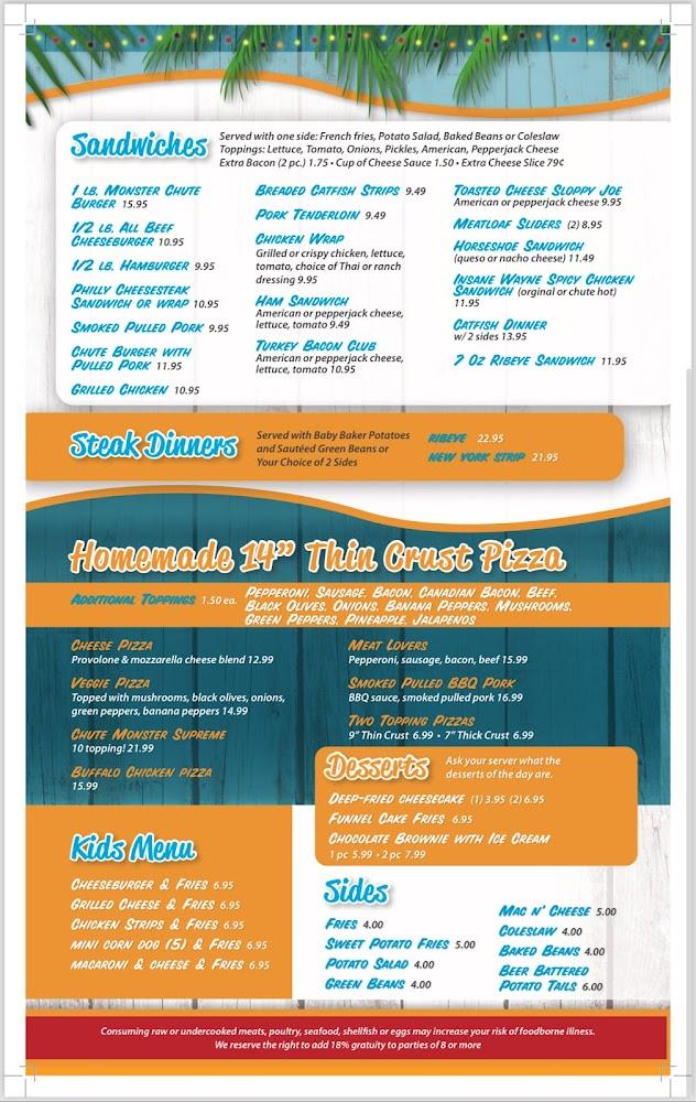 3rd Chute II Menu image 2